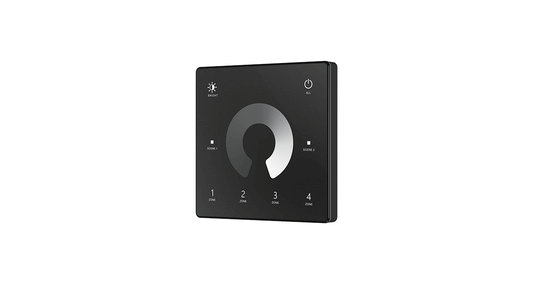 TW1-4 Touch Wheel Panel | 4-Zone Wall Remote (CR2032 Battery)
