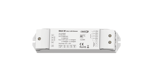 DA4-M DALI LED Dimmer | 4CH 5A 12–48V RGBW Control