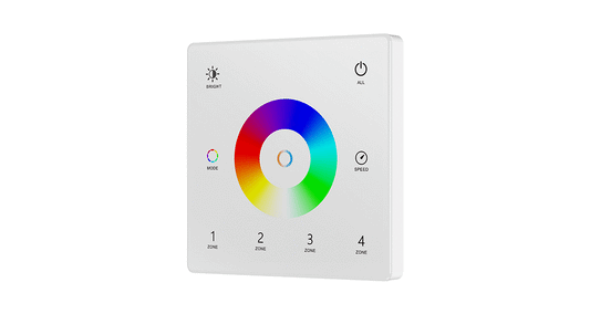 TW5-4 RGB+CCT Touch Panel | 4-Zone Wall Remote (CR2032)