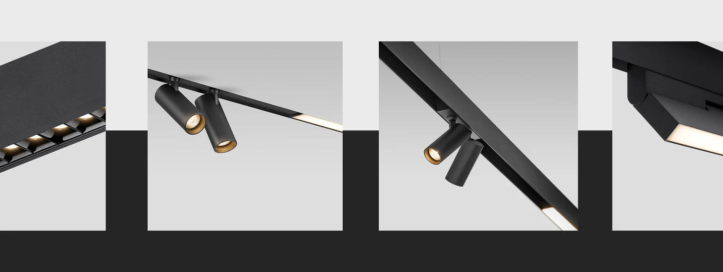 Magnetic 12W LED Spot Light | Adjustable Magnetic Track Spotlight