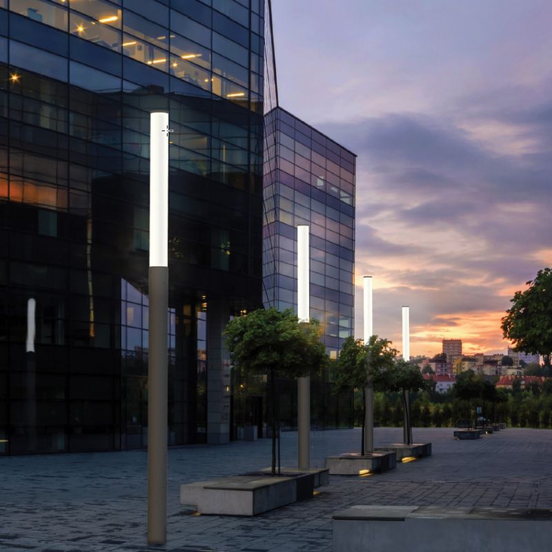 Pluto Outdoor Decorative Pole Light 240cm | Luminaria IP65