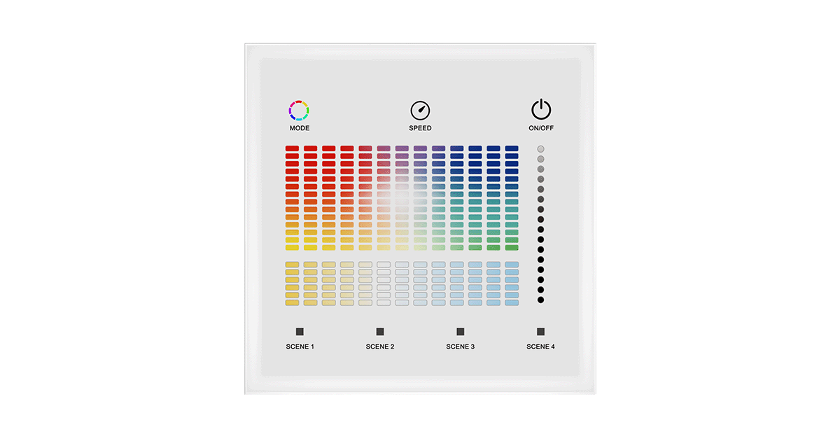T15-S DMX Dimmer | 1-Zone Touch Panel 100–240V LED Controller