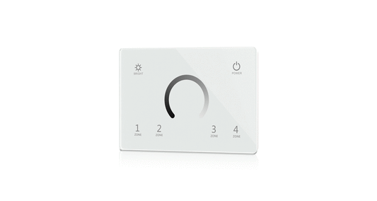 T11(IT) 4-Zone Dimming Panel | AC 100–240V Wall LED Controller