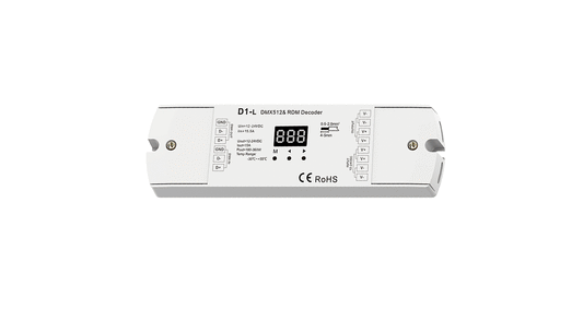 D1-L 1CH*15A 12-24VDC CV DMX Decoder