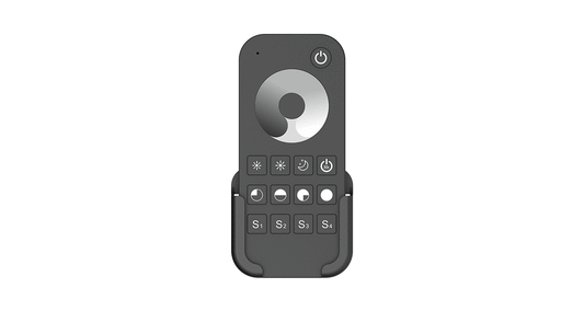 RT1 RF LED Dimmer Remote | 1-Zone 2.4G Handheld Controller