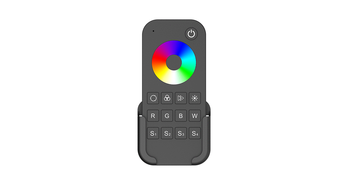 RT4 RGB/RGBW Remote | 1-Zone 2.4G Handheld LED Controller