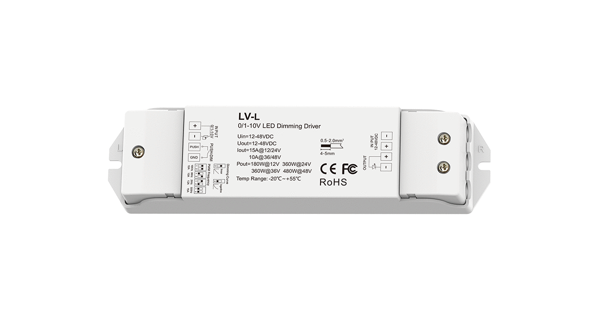 LV-L 1 CH 0/1-10V Dimming Driver