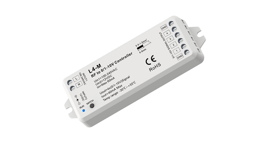 L4-M RF to 4 Channels 0-10V Dimmer