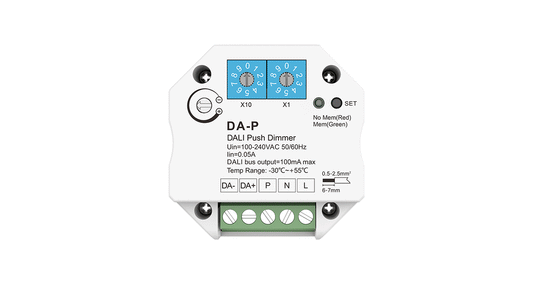 DA-P DALI Push Dimmer