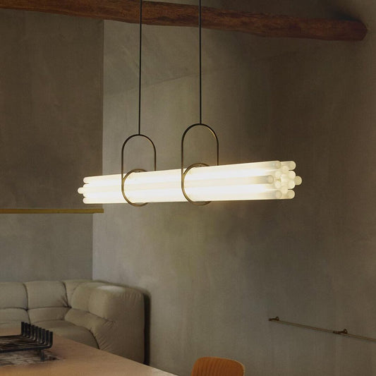Luminaria NOVA – Linear Tube Pendant Light